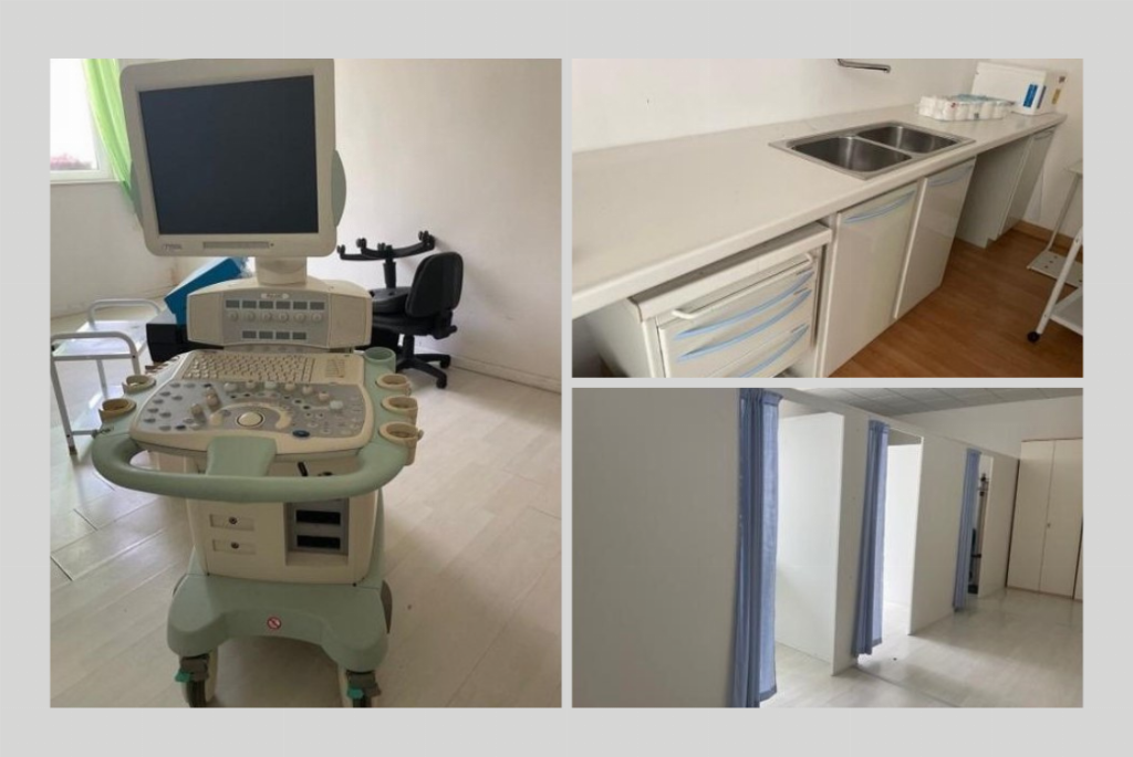 Ultrasound equipment - Furnishings for medical offices - Jud.Liq.- Ancona law court